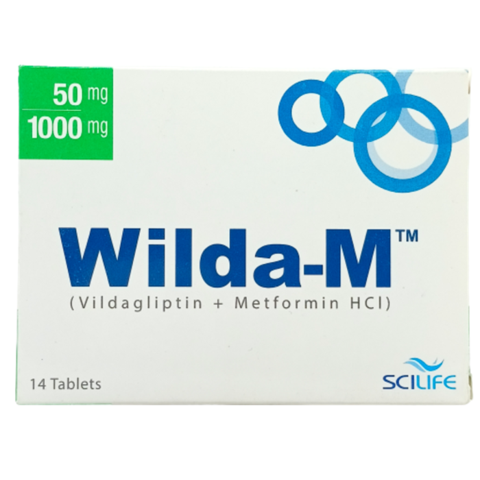 Wilda M 50 500mg Tablets 14s