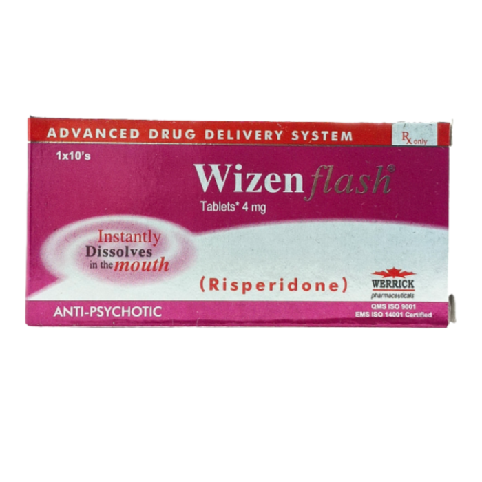 Wizen Flash 4mg Tablets