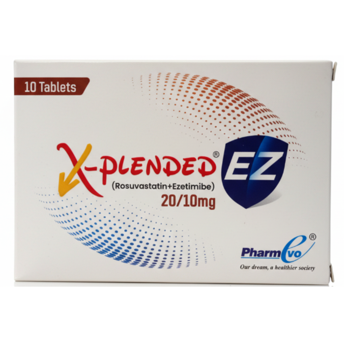 X Plended Ez 20 10mg Tablets