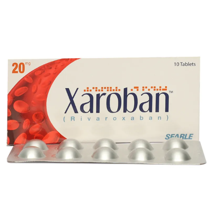 Xaroban 20mg Tablets 10s