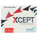 Xcept 2.5mg Tablets 10s