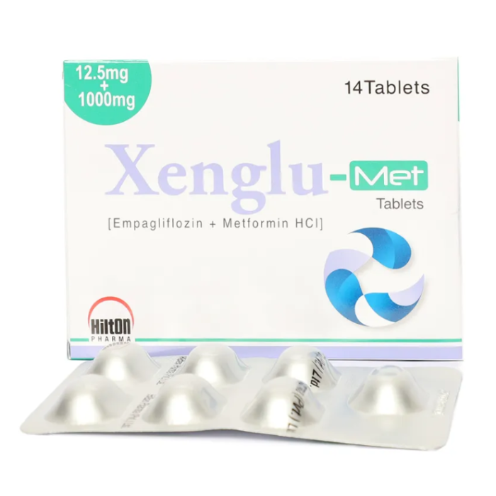 Xenglu Met 12.5mg 1000mg Tablets
