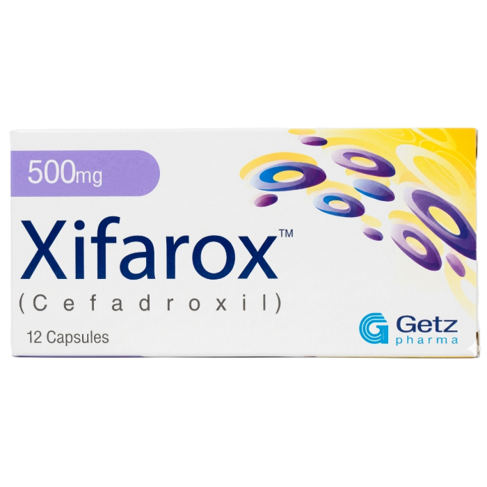 Xifarox 500mg Cap 12s