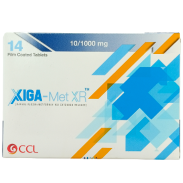 Xiga Met Xr 10 1000mg Tablets