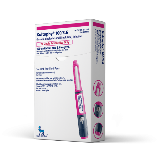 Xultophy 3.6mg 100iu Inj 3ml