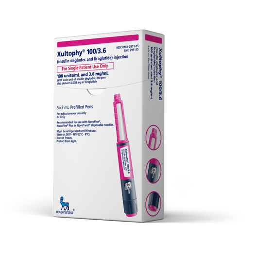 Xultophy 3.6mg 100iu Inj - - 3ml