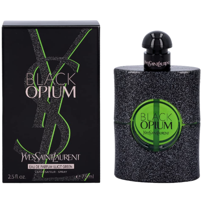 Ysl black opium eau de perfume illicit green 75ml