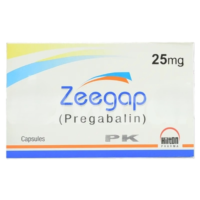 Zeegap 25mg Capsules 28s