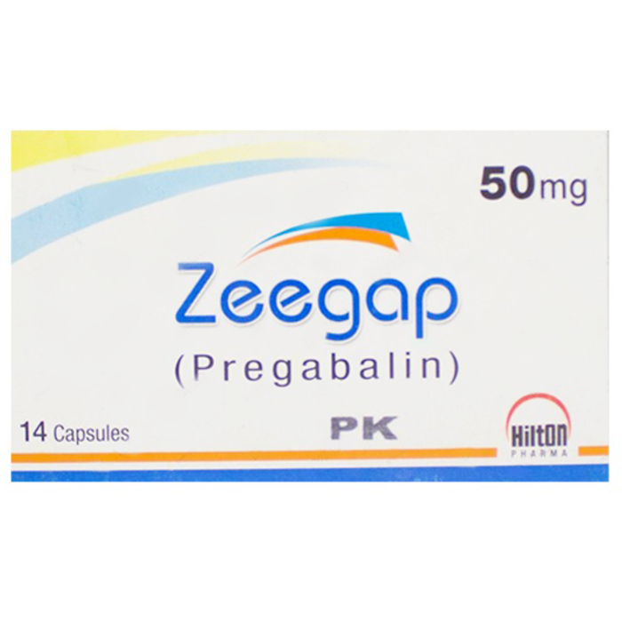 Zeegap 50mg Capsules 28s