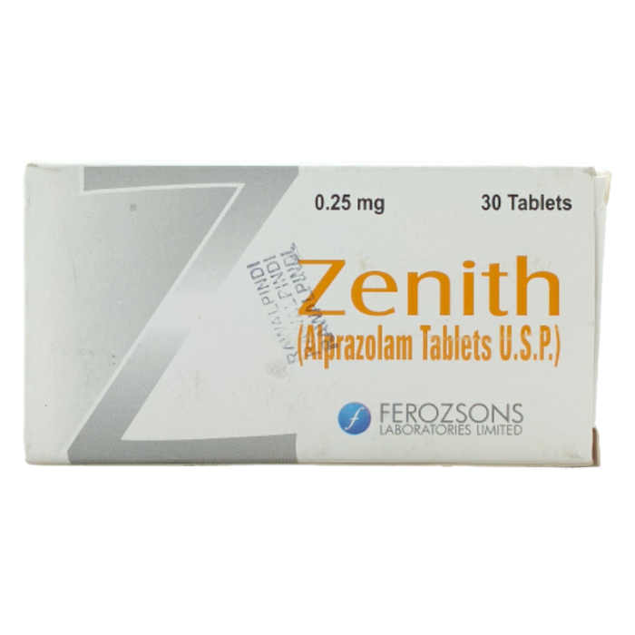 Zenith 0.25mg Tablets