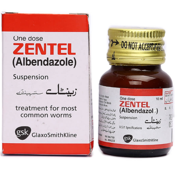 Zentel Suspension 10ml