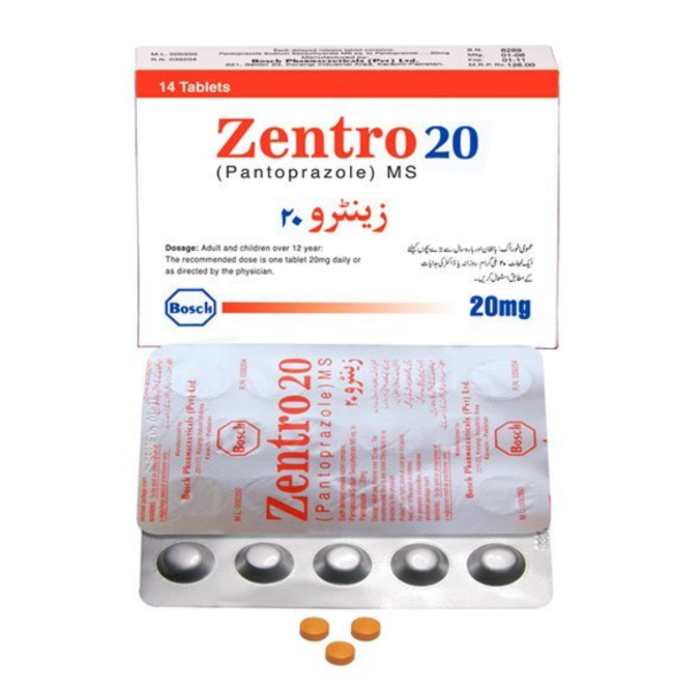 Zentro 20mg Tablets