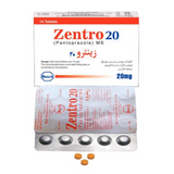 Zentro 20mg Tablets