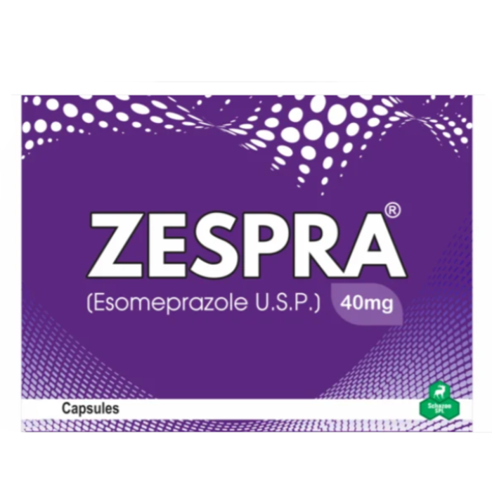 Zespra 40mg Capsules 20s