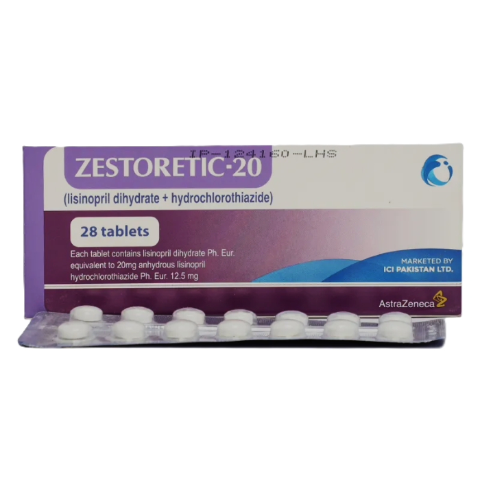 Zestoretic 20mg Tablets
