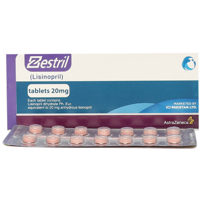 Zestril 20mg Tablets