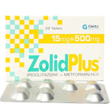 Zolid Plus 15mg 500mg Tablets