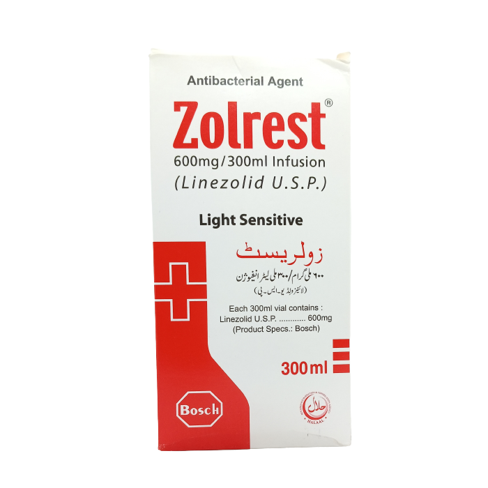 Zolrest 600mg Inj