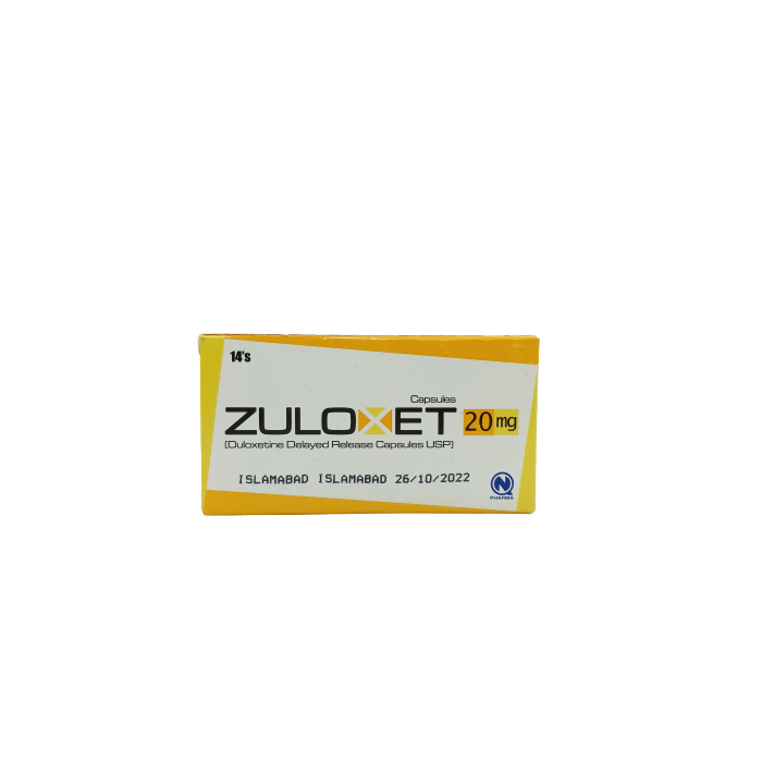 Zuloxet 20mg Capsules