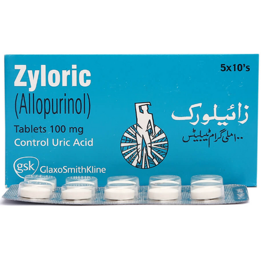Zyloric 100mg Tablets