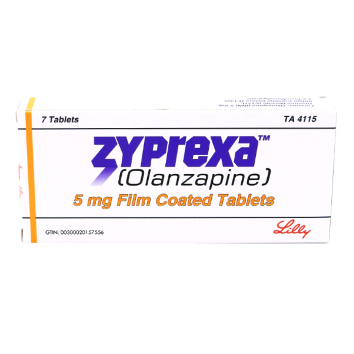Zyprexa 5mg Tablets