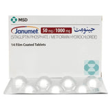 Janumet 50 1000mg Tablets