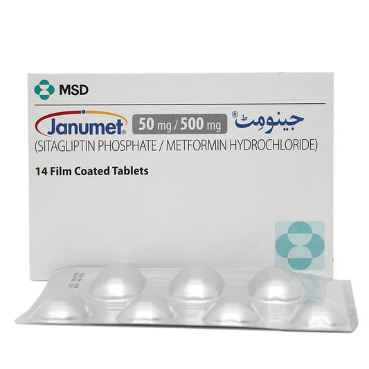 Janumet 50 500mg Tablets
